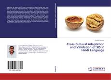 Capa do livro de Cross Cultural Adaptation and Validation of SIS in Hindi Language 