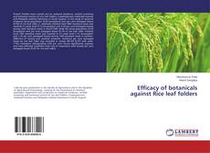 Capa do livro de Efficacy of botanicals against Rice leaf folders 