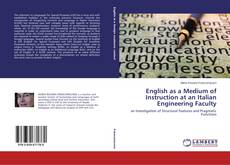 Buchcover von English as a Medium of Instruction at an Italian Engineering Faculty