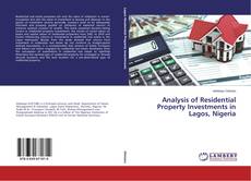 Bookcover of Analysis of Residential Property Investments in Lagos, Nigeria