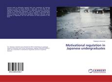 Couverture de Motivational regulation in Japanese undergraduates