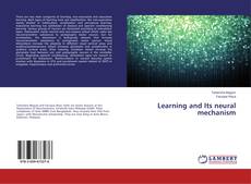 Capa do livro de Learning and Its neural mechanism 