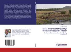 Capa do livro de Mara River Water Quality: The Anthropogenic Factor 