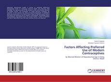 Buchcover von Factors Affecting Preferred Use of Modern Contraceptives