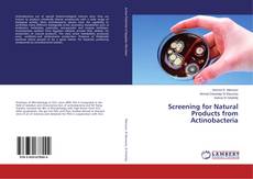 Couverture de Screening for Natural Products from Actinobacteria