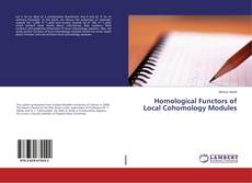 Portada del libro de Homological Functors of Local Cohomology Modules