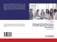 Couverture de Managerial Working Values in Yemen Based on Cultural Dimensions