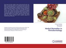 Herbal Remedies in Periodontology的封面
