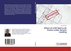 Portada del libro de Effect of infill Wall in Rc Frame under Seismic Loading