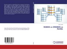 Buchcover von RDBMS vs ORDBMS vs NoSQL