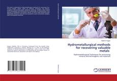 Buchcover von Hydrometallurgical methods for recovering valuable metals