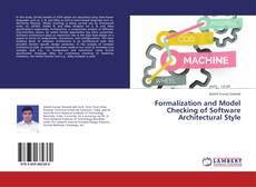 Portada del libro de Formalization and Model Checking of Software Architectural Style