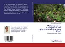Buchcover von Water resources management and agriculture in Vilcabamba (Peru)