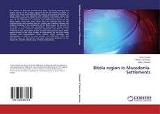 Capa do livro de Bitola region in Macedonia-Settlements 