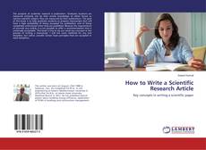 Portada del libro de How to Write a Scientific Research Article