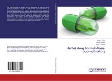 Portada del libro de Herbal drug formulations- boon of nature