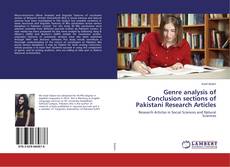 Buchcover von Genre analysis of Conclusion sections of Pakistani Research Articles