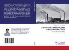 Portada del libro de Air Pollution Modeling for Thermal Power Plants