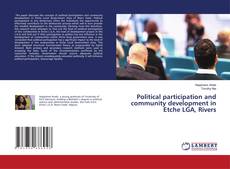 Portada del libro de Political participation and community development in Etche LGA, Rivers