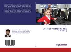 Distance education and E Learning的封面