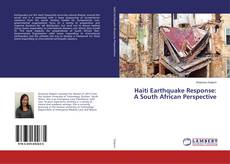 Buchcover von Haiti Earthquake Response: A South African Perspective