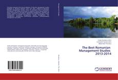 Capa do livro de The Best Romanian Management Studies 2013-2014 