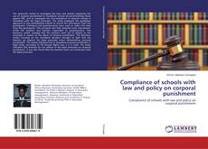 Copertina di Compliance of schools with law and policy on corporal punishment