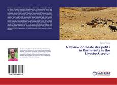 Portada del libro de A Review on Peste des petits in Ruminants in the Livestock sector