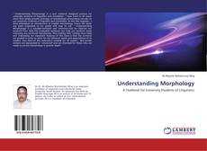 Copertina di Understanding Morphology