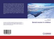Bookcover of Dental erosion in children
