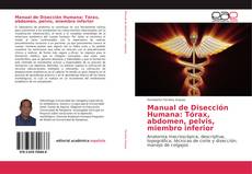 Buchcover von Manual de Disección Humana: Tórax, abdomen, pelvis, miembro inferior