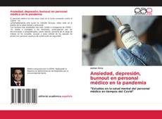 Portada del libro de Ansiedad, depresión, burnout en personal médico en la pandemia