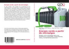 Capa do livro de Energía verde a partir de microalgas 