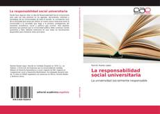 Capa do livro de La responsabilidad social universitaria 