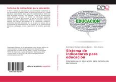 Couverture de Sistema de indicadores para educación