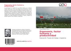 Portada del libro de Ergonomía, factor humano y productividad