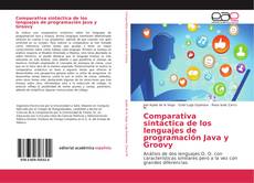 Buchcover von Comparativa sintáctica de los lenguajes de programación Java y Groovy
