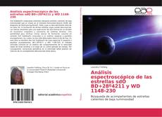 Обложка Análisis espectroscópico de las estrellas sdO BD+28º4211 y WD 1148-230
