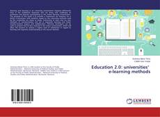 Couverture de Education 2.0: universities’ e-learning methods