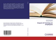 Buchcover von Impact of training on employees