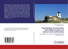 Borítókép a  Psychology of economic self-determination of person and community - hoz