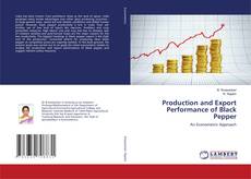 Capa do livro de Production and Export Performance of Black Pepper 