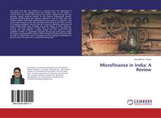 Buchcover von Microfinance in India: A Review