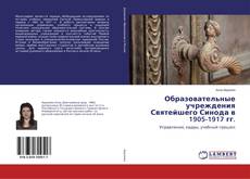 Bookcover of Образовательные учреждения Святейшего Синода в 1905-1917 гг.