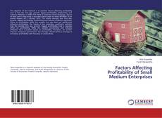 Capa do livro de Factors Affecting Profitability of Small Medium Enterprises 