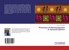 Capa do livro de Processes of Nominalization in Senoufo Djimini 