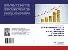Buchcover von Пути и проблемы IPO в качестве инструментария увеличения капитализации