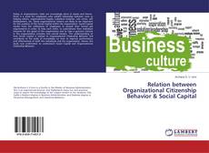 Borítókép a  Relation between Organizational Citizenship Behavior & Social Capital - hoz