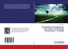 Buchcover von Correlation of Happiness and Indian Personality Dimensions : A Study