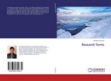 Borítókép a  Research Terms - hoz